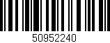 Código de barras (EAN, GTIN, SKU, ISBN): '50952240'