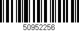 Código de barras (EAN, GTIN, SKU, ISBN): '50952256'