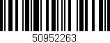 Código de barras (EAN, GTIN, SKU, ISBN): '50952263'