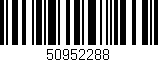 Código de barras (EAN, GTIN, SKU, ISBN): '50952288'