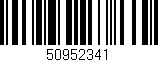 Código de barras (EAN, GTIN, SKU, ISBN): '50952341'