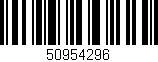 Código de barras (EAN, GTIN, SKU, ISBN): '50954296'