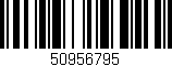 Código de barras (EAN, GTIN, SKU, ISBN): '50956795'