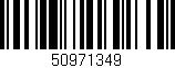Código de barras (EAN, GTIN, SKU, ISBN): '50971349'