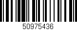 Código de barras (EAN, GTIN, SKU, ISBN): '50975436'