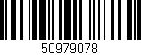 Código de barras (EAN, GTIN, SKU, ISBN): '50979078'
