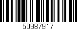 Código de barras (EAN, GTIN, SKU, ISBN): '50987917'
