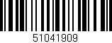 Código de barras (EAN, GTIN, SKU, ISBN): '51041909'