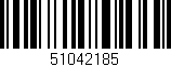 Código de barras (EAN, GTIN, SKU, ISBN): '51042185'
