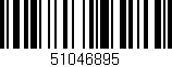 Código de barras (EAN, GTIN, SKU, ISBN): '51046895'
