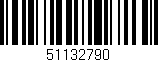 Código de barras (EAN, GTIN, SKU, ISBN): '51132790'
