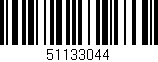 Código de barras (EAN, GTIN, SKU, ISBN): '51133044'