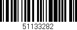 Código de barras (EAN, GTIN, SKU, ISBN): '51133282'