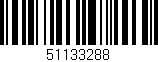 Código de barras (EAN, GTIN, SKU, ISBN): '51133288'