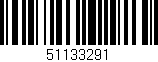 Código de barras (EAN, GTIN, SKU, ISBN): '51133291'