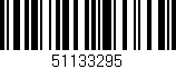 Código de barras (EAN, GTIN, SKU, ISBN): '51133295'