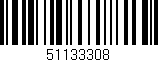 Código de barras (EAN, GTIN, SKU, ISBN): '51133308'