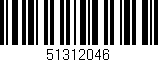 Código de barras (EAN, GTIN, SKU, ISBN): '51312046'