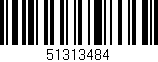 Código de barras (EAN, GTIN, SKU, ISBN): '51313484'