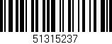 Código de barras (EAN, GTIN, SKU, ISBN): '51315237'