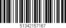 Código de barras (EAN, GTIN, SKU, ISBN): '51342157167'