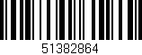 Código de barras (EAN, GTIN, SKU, ISBN): '51382864'