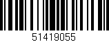 Código de barras (EAN, GTIN, SKU, ISBN): '51419055'
