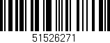 Código de barras (EAN, GTIN, SKU, ISBN): '51526271'