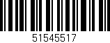 Código de barras (EAN, GTIN, SKU, ISBN): '51545517'