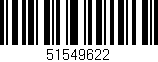 Código de barras (EAN, GTIN, SKU, ISBN): '51549622'