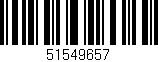 Código de barras (EAN, GTIN, SKU, ISBN): '51549657'
