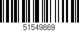 Código de barras (EAN, GTIN, SKU, ISBN): '51549669'