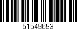 Código de barras (EAN, GTIN, SKU, ISBN): '51549693'