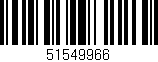 Código de barras (EAN, GTIN, SKU, ISBN): '51549966'