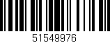 Código de barras (EAN, GTIN, SKU, ISBN): '51549976'