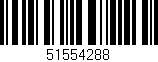 Código de barras (EAN, GTIN, SKU, ISBN): '51554288'