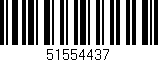 Código de barras (EAN, GTIN, SKU, ISBN): '51554437'