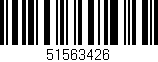 Código de barras (EAN, GTIN, SKU, ISBN): '51563426'