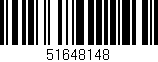 Código de barras (EAN, GTIN, SKU, ISBN): '51648148'
