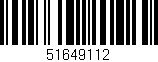 Código de barras (EAN, GTIN, SKU, ISBN): '51649112'