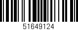 Código de barras (EAN, GTIN, SKU, ISBN): '51649124'