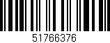 Código de barras (EAN, GTIN, SKU, ISBN): '51766376'