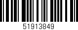 Código de barras (EAN, GTIN, SKU, ISBN): '51913849'