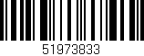 Código de barras (EAN, GTIN, SKU, ISBN): '51973833'