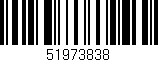Código de barras (EAN, GTIN, SKU, ISBN): '51973838'