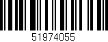 Código de barras (EAN, GTIN, SKU, ISBN): '51974055'