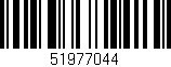 Código de barras (EAN, GTIN, SKU, ISBN): '51977044'