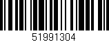 Código de barras (EAN, GTIN, SKU, ISBN): '51991304'