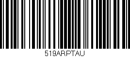 Código de barras (EAN, GTIN, SKU, ISBN): '519ARPTAU'