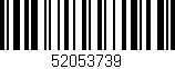 Código de barras (EAN, GTIN, SKU, ISBN): '52053739'